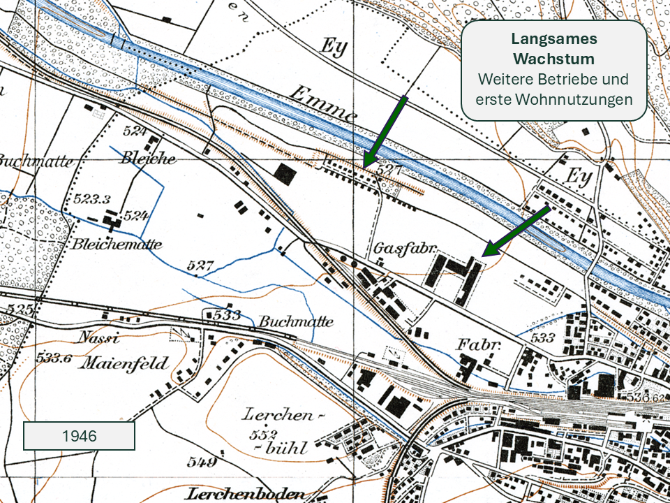 Luftaufnahme der Buchmatt